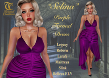 TC - Selina Purple Formal Dress