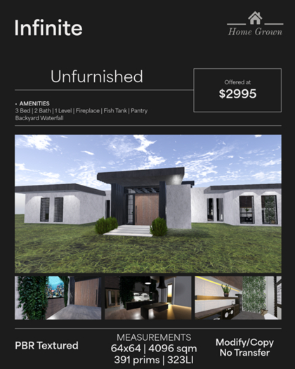 HG - Infinite Unfurnished