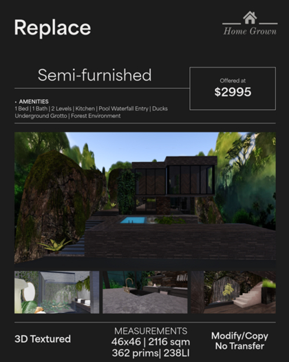 HG - Replace Semi-furnished