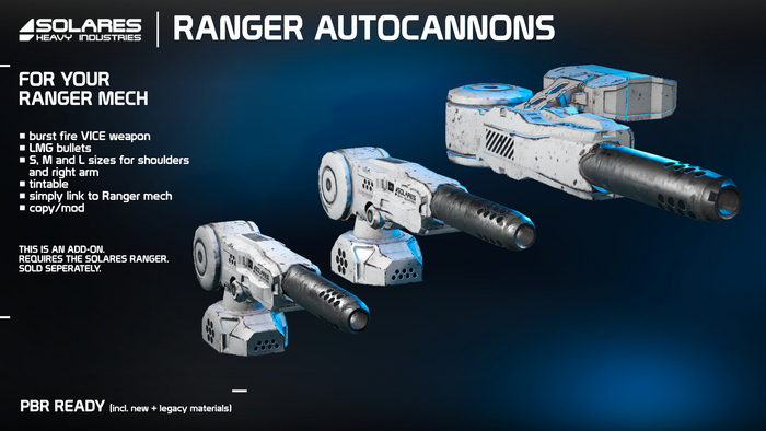 solares >> Ranger - Autocannons