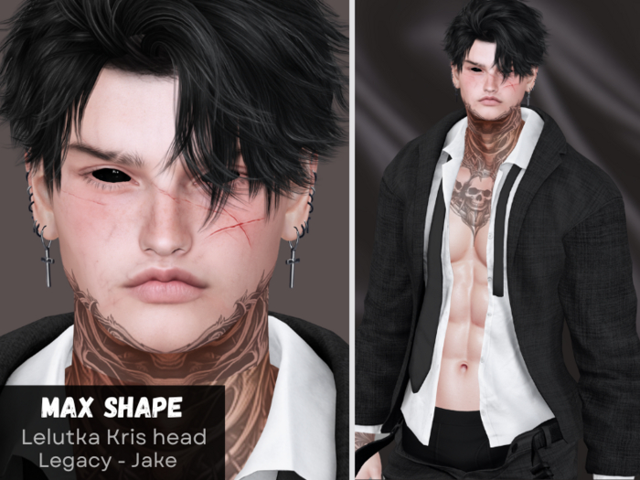 -[Stanley] Max Shape Kris - Lelutka Kris Head Evox
