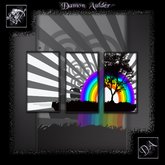NuTec: Retro Rainbow Tree Wall Art