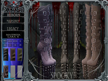 V-Twins (Gothicat) - Spooky Boots (WEAR ME)