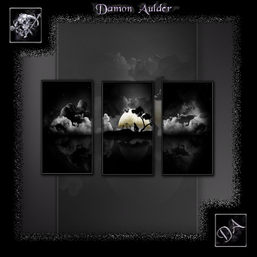 NuTec: Moon Night Wall Art
