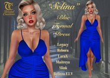 TC - Selina Blue Formal Dress