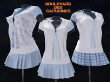 BDC - BLUE/WHITE outfits - 3 MODELS