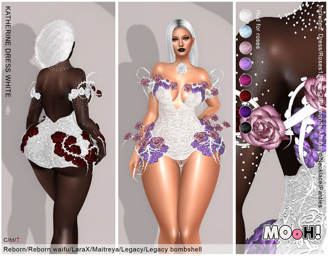 MOoH! Katherine dress white (Add)