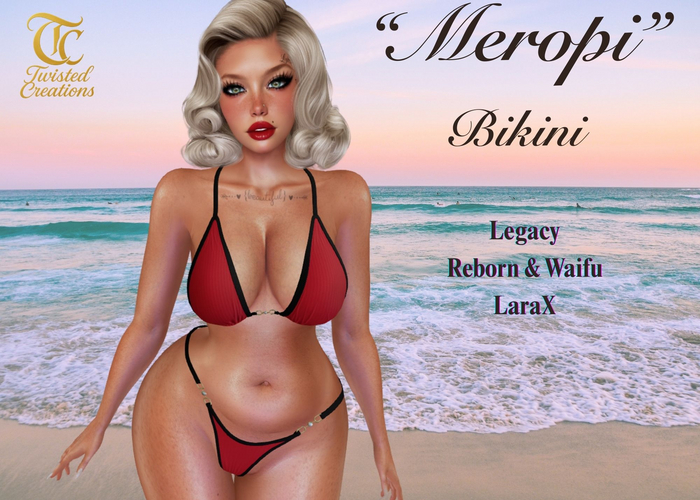 TC - Meropi Red  Bikini