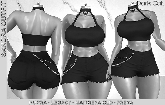 *.:Dark Cat:.*OUT- SANDRA OUTFIT DEMO