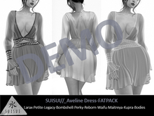 SUISUI//_Aveline Dress Fatpack_DEMO-Reborn-Waifu-Legacy-Bombshell-Perky-Maitreya-Larax-Petite