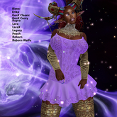 Violet Strapless Lace Dress Version