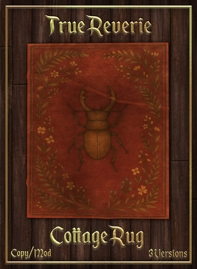 [True] Cottage Rugs - Stag Beetle