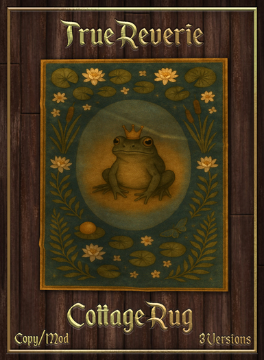 [True] Cottage Rugs - Frog Prince
