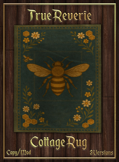 [True] Cottage Rugs - Bee