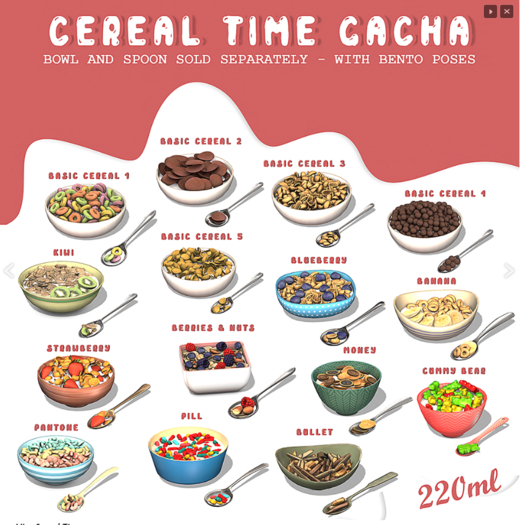 220ML - Cereal Time - Basic Cereal 3 - Spoon - COMMON