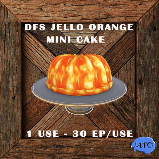 DFS Jello Orange Mini Cake  (30 EP)