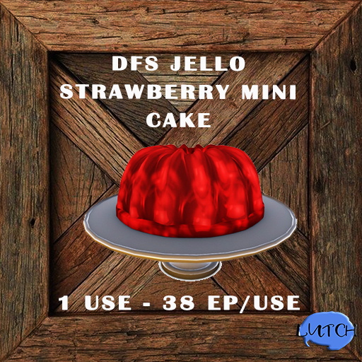 DFS Jello Strawberry Mini Cake  (38 EP)