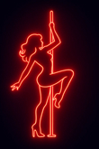 Neon Pole Dancer