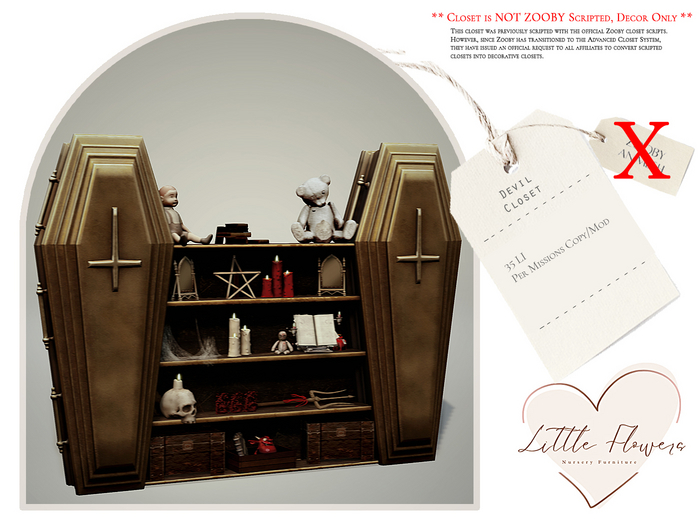 Devil Closet 2.0 - DECOR ONLY
