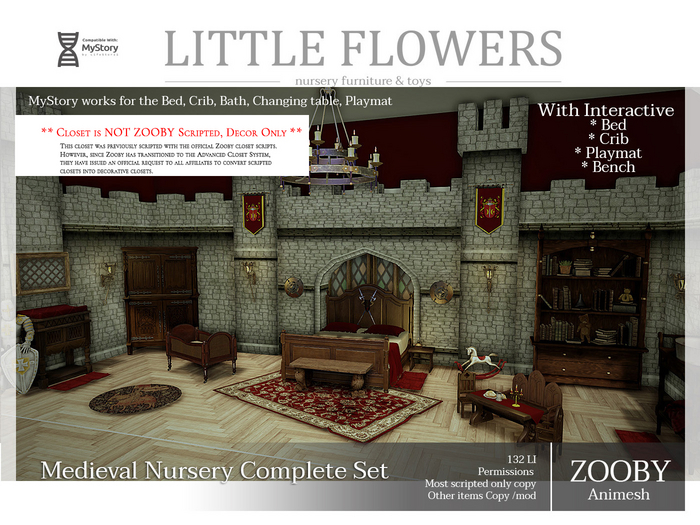 Medieval Complete-Nursery|Interactive-Nursery|MyStory