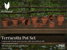 Terracotta Pot Set