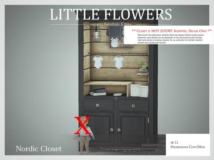 Nordic Closet 2.0 - DECOR ONLY
