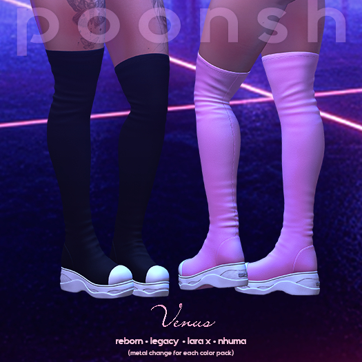 - POONSH - Venus Boots (FATPACK)