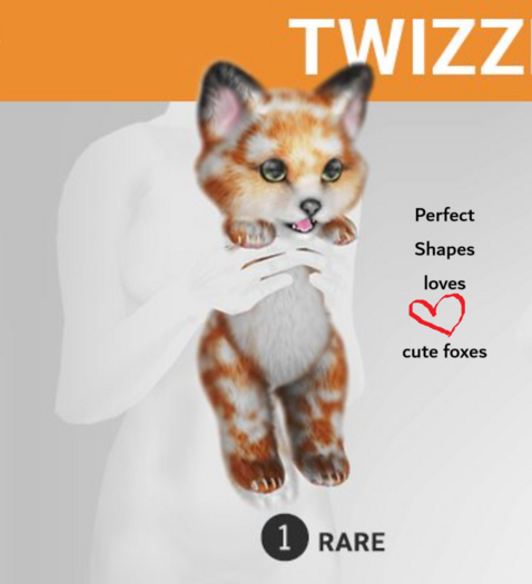SEmotion Libellune Twizzle Fox Holdable RARE 01