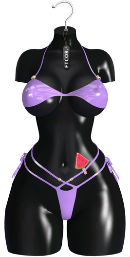 :::FTCOR:::TATA_PLAIN_BIKINI::: F4