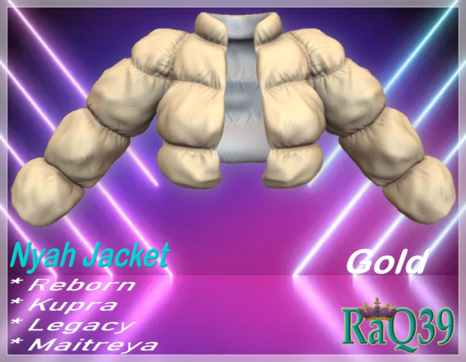 [R39] Nyah Jacket-Gold
