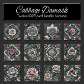 *Wallflowers* Cabbage Damask
