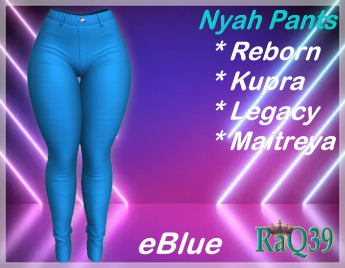 [R39] Nyah Pants-eBlue