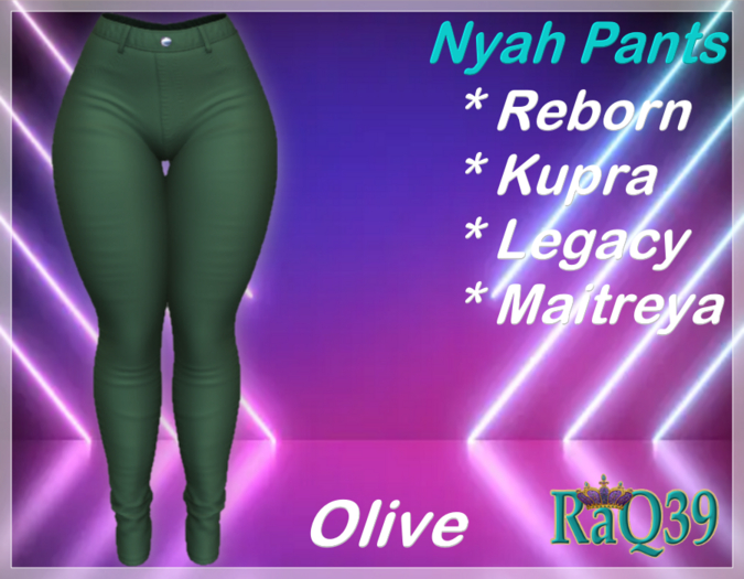[R39] Nyah Pants-Olive