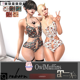 [OwlMuffins] Summer Romper- Roses