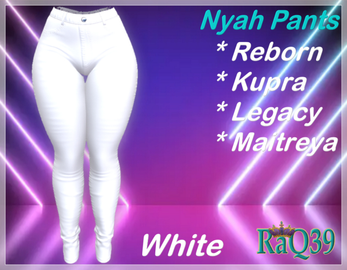 [R39] Nyah Pants-White