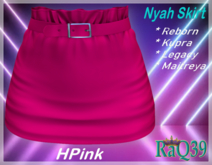 [R39] Nyah Skirt-HPink