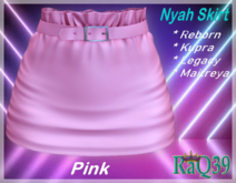 [R39] Nyah Skirt-Pink