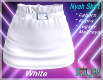 [R39] Nyah Skirt-White