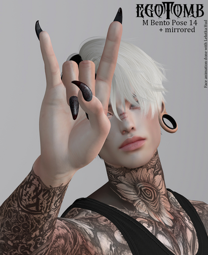 -egotomb- M Bento Pose 14