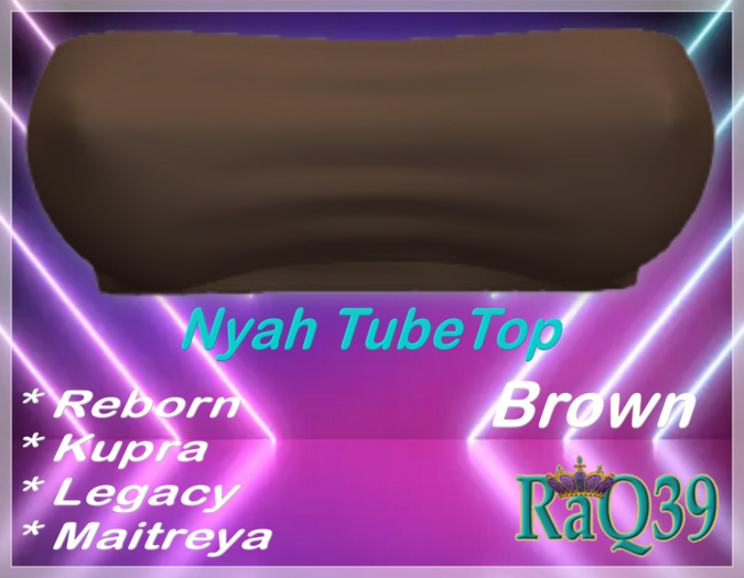 [R39] Nyah TubeTop-Brown
