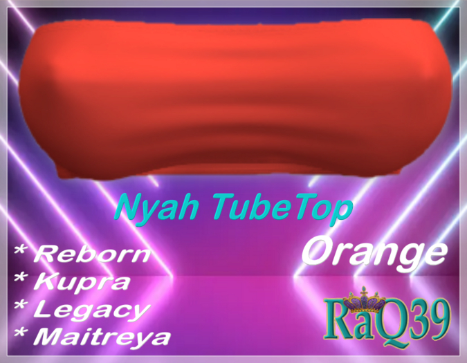 [R39] Nyah TubeTop-Orange