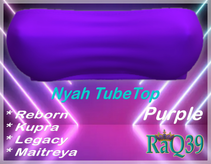 [R39] Nyah TubeTop-Purple