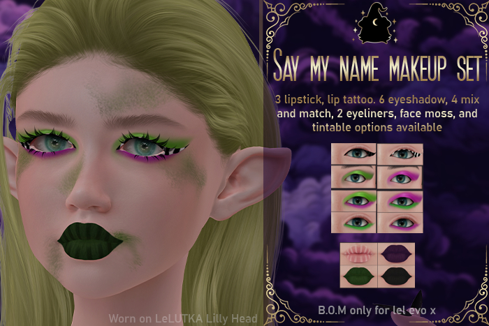 *K* Say my name makeup