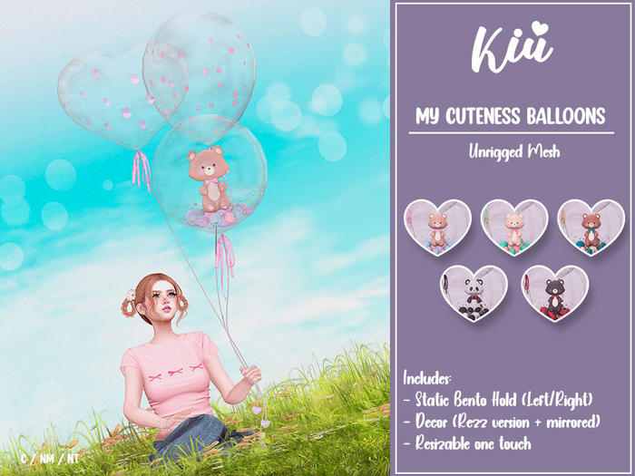 *>Kiu<* - My Cuteness Balloons_Fatpack 