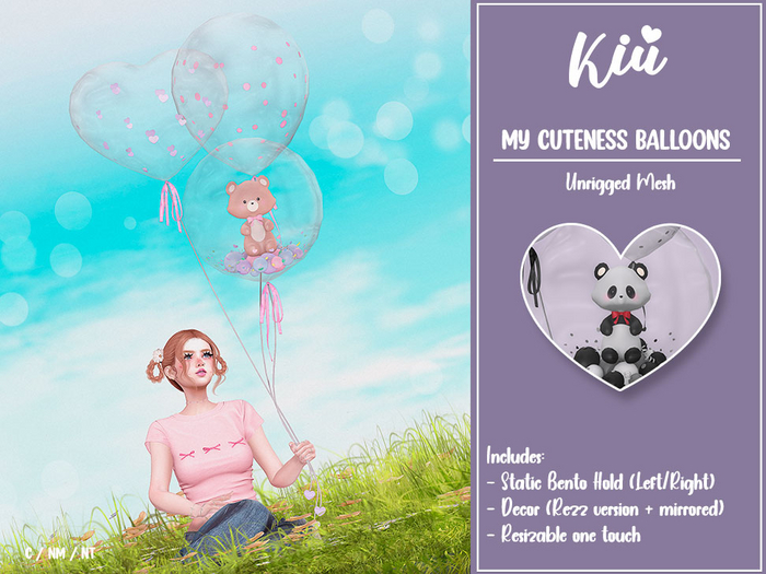 *>Kiu<* - My Cuteness Balloons_Panda 