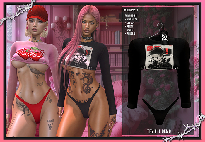 [DZ] BADGIRLS SET -  PUNK ERA