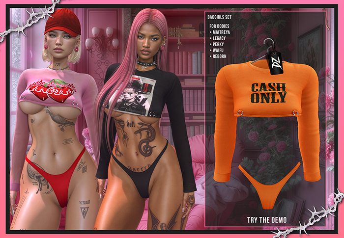 [DZ] BADGIRLS SET -  CASH ONLY