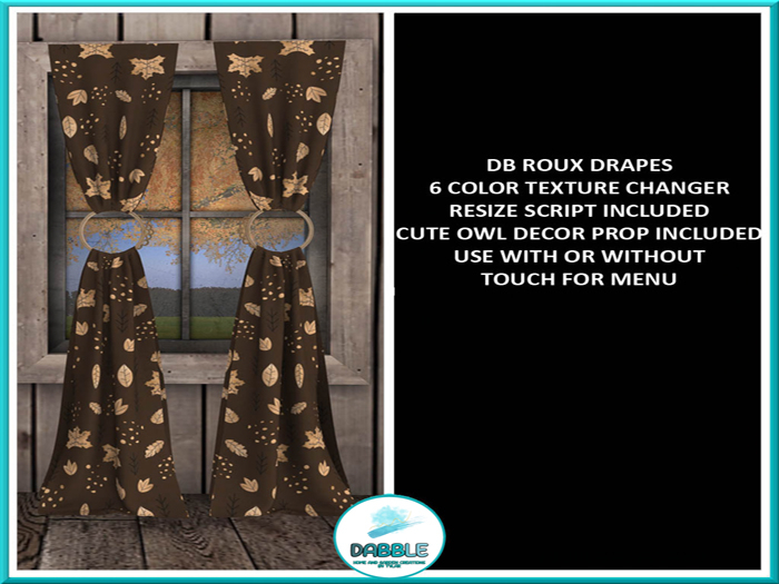 DB ROUX DRAPES  ADD ME