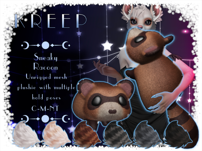 K R E E P: Sneaky Racoon Plushie
