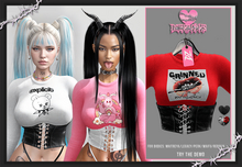[DZ] YUKI - GRINNED - Corset Top!